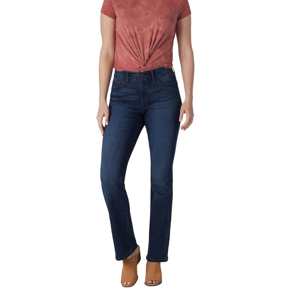 Lee Jeans Women’s 4 Flex Motion Regular Fit Bootcut Mid-Rise‎ Cascade Denim